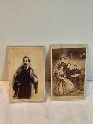 Lincoln Family And Jw Booth Trading Card Photos