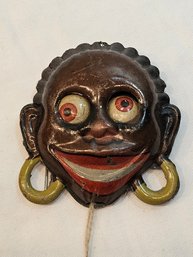Tin Face Pull Toy Pin