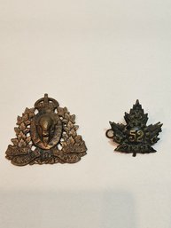 Antique Royal Canadian Mounted Police Medallions