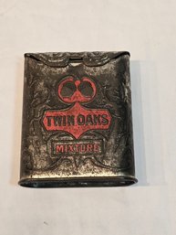 Twin Oaks Tobacco Tin