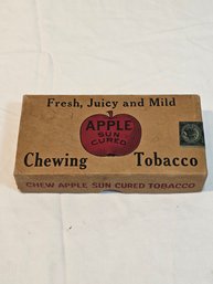 Apple Sun Chewing Tobacco Box