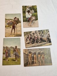 Indigenous Peoples Post Cards Circa 1917