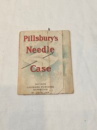 Pillsbury Flour Needle Case From St Louis Purchase Expo 1914