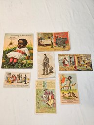 Black Americana Advertising Cards