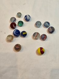 Vintage Marbles Lot Of 15