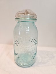 Electric Fruit Jar Glass Bottle