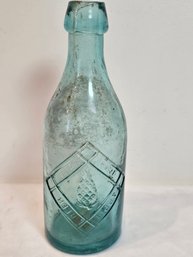 Rivera's Pineapple Beer Glass Bottle