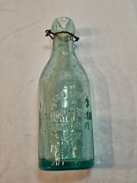Murdock And Freeman Portland Maine Glass Bottle