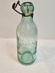 Duhme And Meyer Glass Bottle
