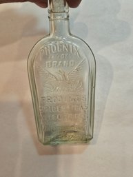 Phoenix Brand Spices And Tea Glass Bottle