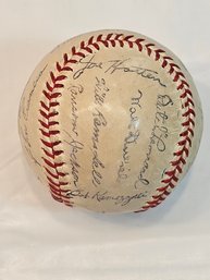 Early 50s Chicago Cubs Signed Baseball