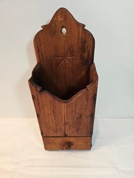 Handcrafted Wooden  Bills Box