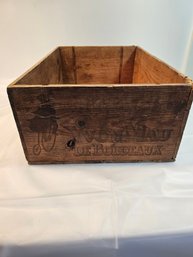 Vintage Bordeaux Wine Box