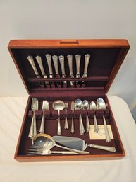 Fine Arts Processional Sterling Flatware Set In Box For 8