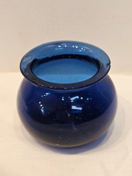 Cobalt Blue Antique Doctors Leeching Bowl