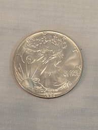 Walking Liberty 1 Oz Silver Coin 1986