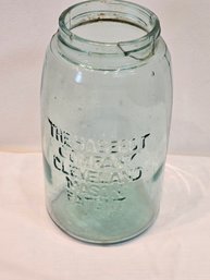 Hastert Co Cleaveland Glass Jar