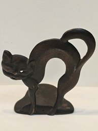 Cast Bronze Cat