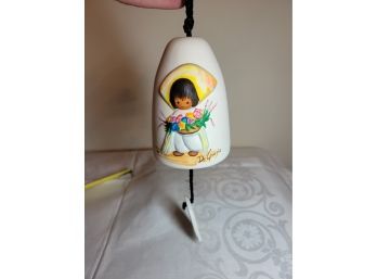 Hand Painted Bell By Degrazia
