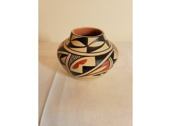 Jemez Pottery Seed Pot By D. Tosa