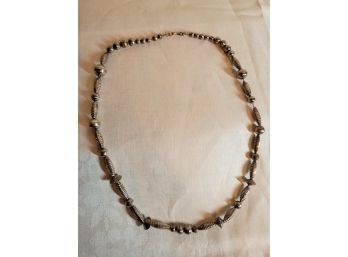 Sterling Beaded Necklace