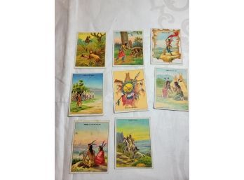 Tobacco Cards Indian Life In The 60s Lot 2