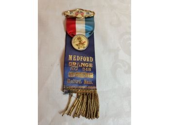 Medford Mass Grange Masonic Medal