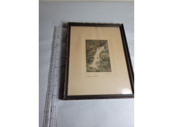 1920s Sawyer Lithograph Signed