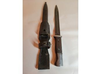 Horster K98 Bayonet With Scabbard