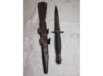 William Rodgers Sheffield Boot Knife With Sheath