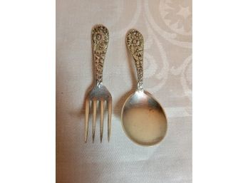 S. Kirk And Son Sterling Spoon And Fork