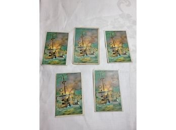 Tobacco Cards Sinking Of The Maine