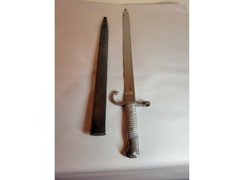 Argentine Mauser Model 1891 Parade Bayonet With Scabbard