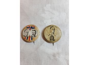 Political Campaign Buttons William Mckinley