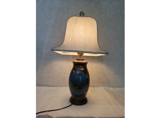 Antique Coloisonne Lamp