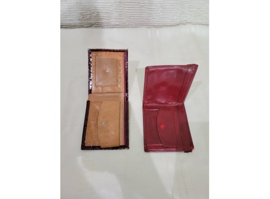 Vintage Italian Leather Wallets