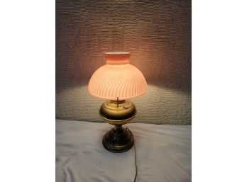 Full Size Antique Lamp Electrified