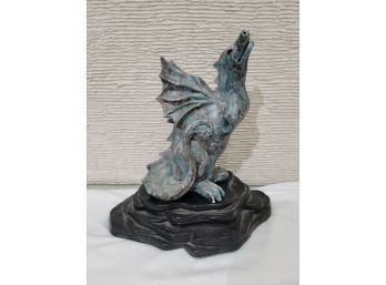 Ceramic Dragon With Stand