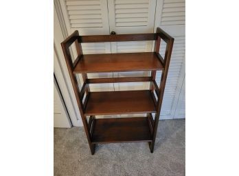 Wooden Folding Bookcase