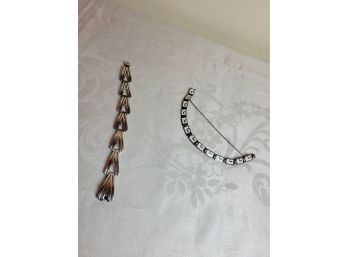 2 Taxco Sterling Bracelets