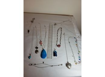 Sterling Necklace Lot No 120