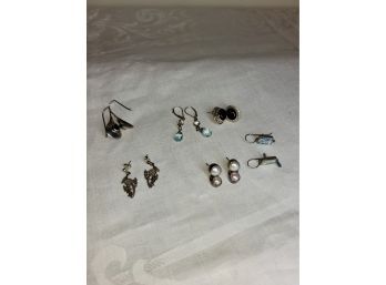 Sterling Earrings Lot 22