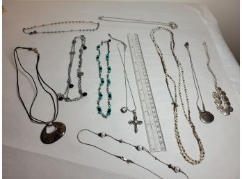 Silpada Sterling Necklace Lot