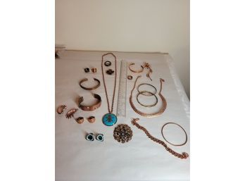 Vintage Copper Jewelry Lot No 59