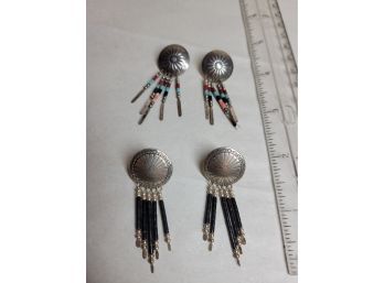 Native American Sterling Earrings