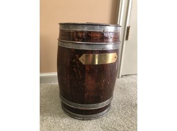 Wood Powder Keg