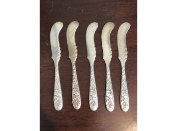Antique Tiffany Sterling Butter Knives