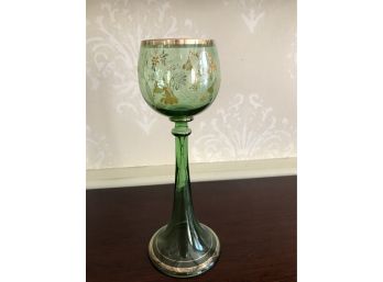 Bohemian Glass Goblet