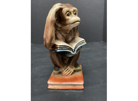 Pair Vintage Monkey Bookends