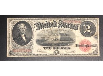 1917 Two Dollar Note